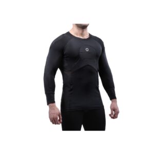 BLACK ELITE BASIC DEFENSIVE SHIELD THREE QUARTER SLEEVE